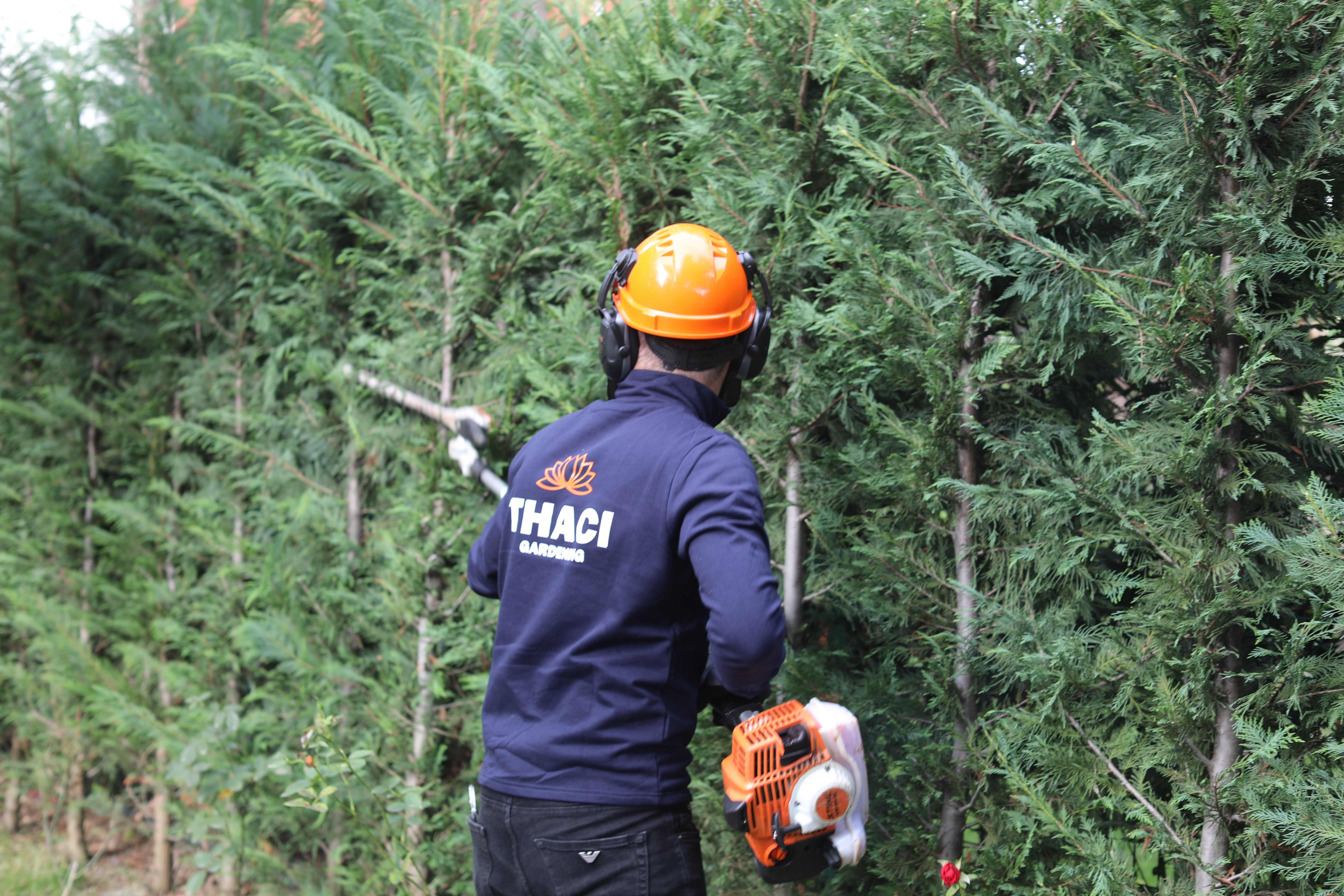 At only 24 years old, Shpresim is an ambitious entrepreneur who had long dreamt of taking his family's gardening business called “Thaci Gardening” to new heights.