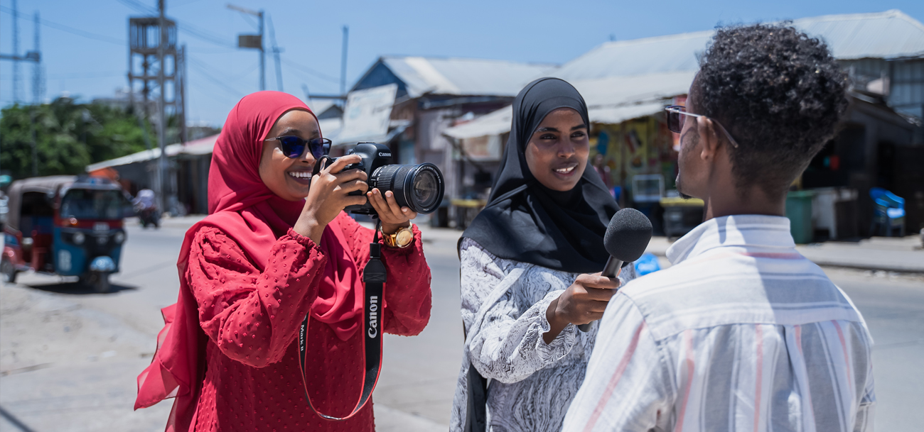 Somalia’s Only All-Women Media Team Wins Global Freedom of Expression Award