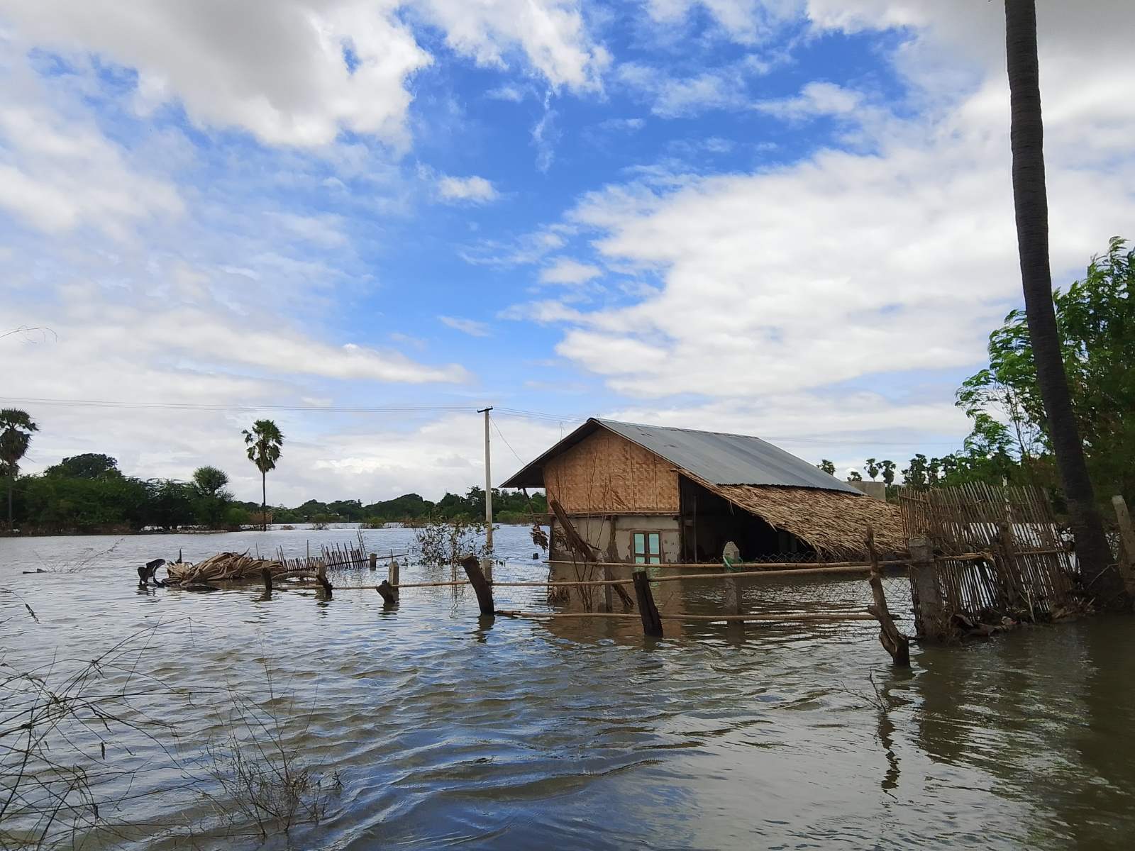 Flood in Myanmar Dry Zone